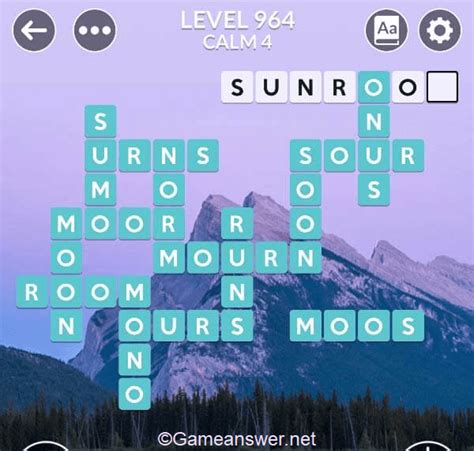 wordalot level 964|Wordscapes Level 964 Answers [ + Bonus Words ].